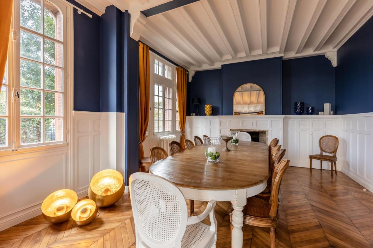 Le Manoir Des Embruns 14P - Location N1- Terrace- Public Parking 2 Min Villa Honfleur Bagian luar foto