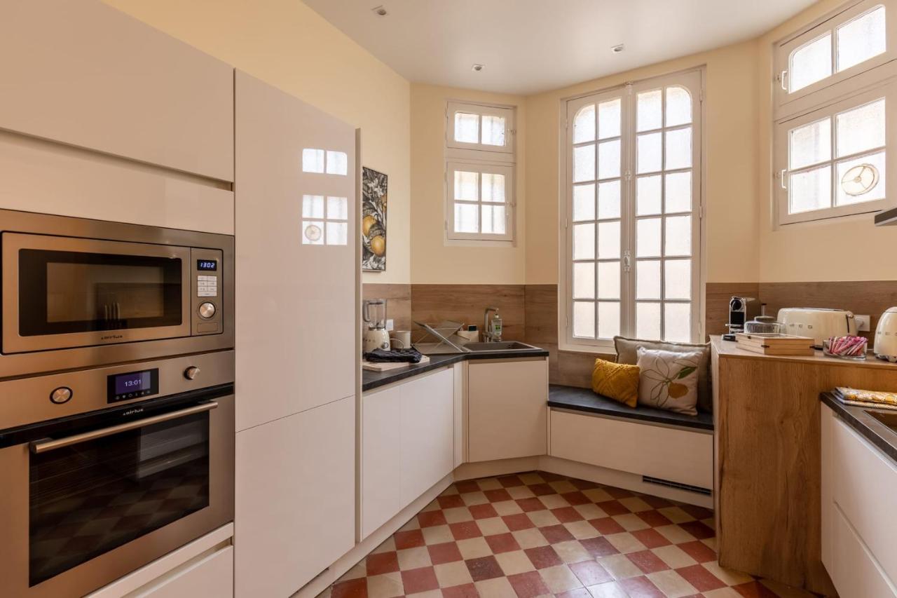 Le Manoir Des Embruns 14P - Location N1- Terrace- Public Parking 2 Min Villa Honfleur Bagian luar foto