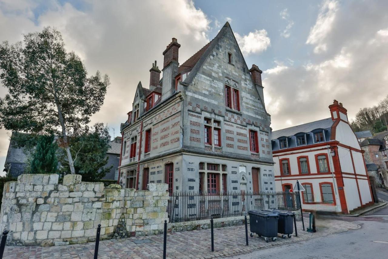 Le Manoir Des Embruns 14P - Location N1- Terrace- Public Parking 2 Min Villa Honfleur Bagian luar foto
