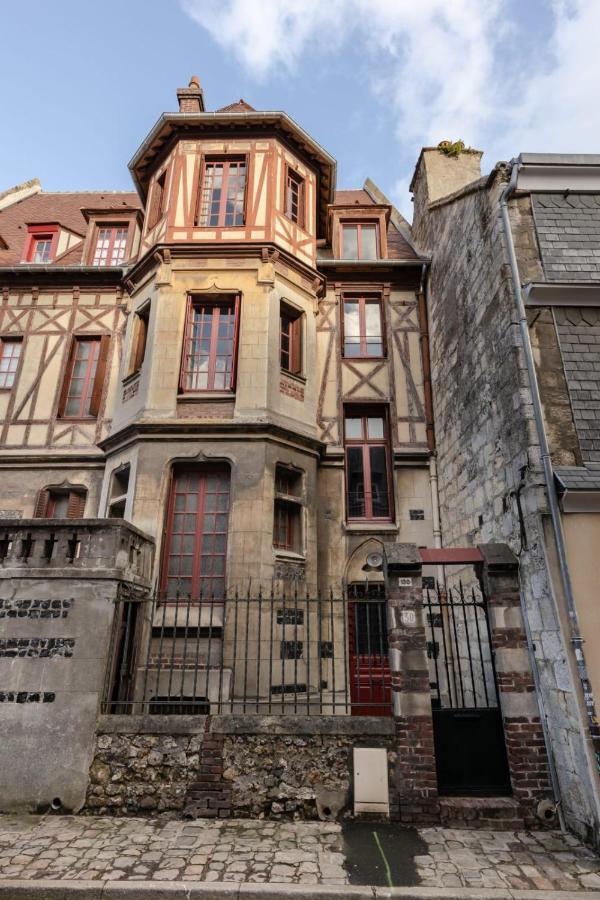Le Manoir Des Embruns 14P - Location N1- Terrace- Public Parking 2 Min Villa Honfleur Bagian luar foto