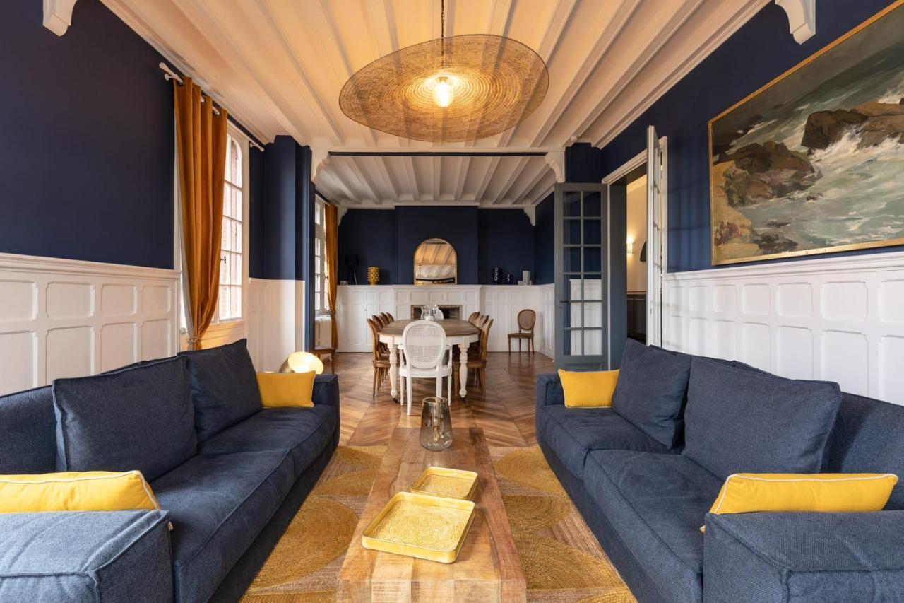 Le Manoir Des Embruns 14P - Location N1- Terrace- Public Parking 2 Min Villa Honfleur Bagian luar foto